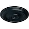 Ekena Millwork Traditional Ceiling Medallion (Fits Canopies up to 2 3/4"), Hand-Painted Night Shade, 12"OD x 1"P CM12TRNSF - alternate 3